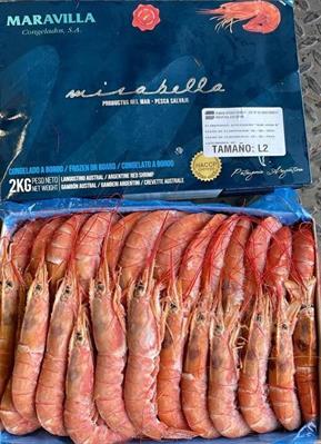GAMBERI ARGENTINI L2 BORDO 20/30 2KG MIRABELLA