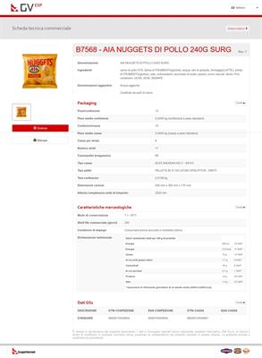 NUGGETS DI POLLO GOURMET 240X10 AIA