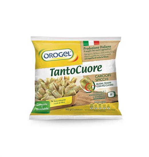 CARCIOFI SPICCHI TANTOCUORE 300GX8PZ OROGEL RETAIL N.A.