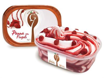 G7 VASC. PANNA CON FRAGOLE 1KGX4PZ
