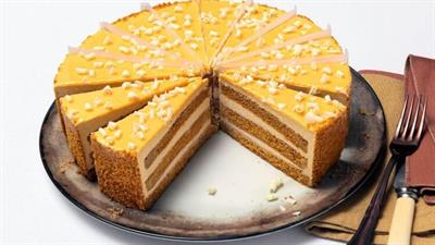 PUMPKIN CAKE PRECUT - TORTA ALLA ZUCCA