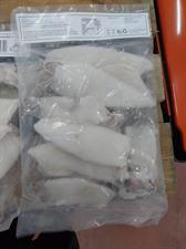 CALAMARI PACIFICO PULITI IQF U10 1KG(800G)X10 - GLASS.20%