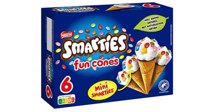 6 MINI CONI SMARTIES 234GX6PZ