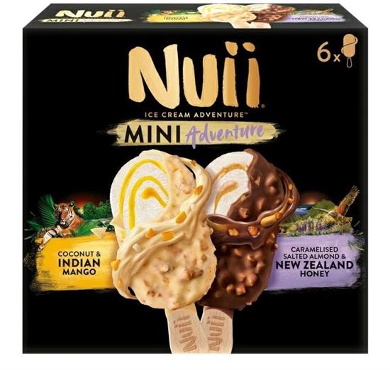 6 NUII MINI COCCO/MANGO E MANDORLE/MIELE 264GX6