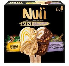 6 NUII MINI COCCO/MANGO E MANDORLE/MIELE 264GX6