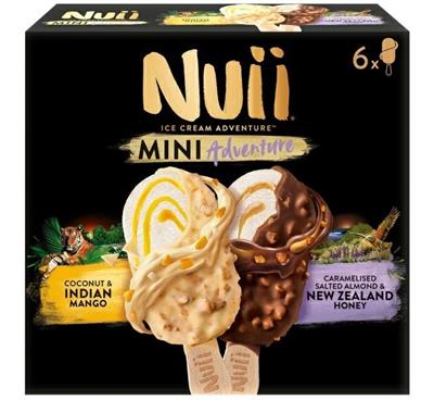 6 NUII MINI COCCO/MANGO E MANDORLE/MIELE 264GX6