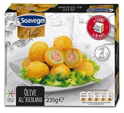 OLIVE ASCOLANE 235GX10PZ SOAVEGEL AL VOLO