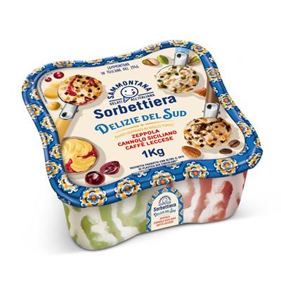 SORBETTIERA DELIZIE DEL SUD 1KGX6PZ SAMMONTANA