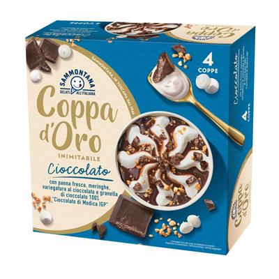 4 COPPA D'ORO CIOCCOLATO DI MODICA 360GX8PZ SAMMONTANA