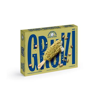4 STECCO GRUVI PISTACCHIO SINCERO 240GX8PZ SAMMONTANA