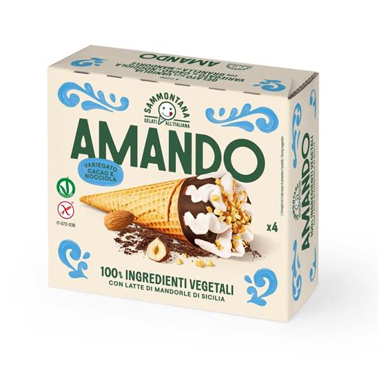 4 BISCOTTO AMANDO VANIGLIA E FRUTTI DI BOSCO 208GX8PZ SAMMONTANA