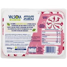 VALSOIA GELATO BIANCO/AMARENA 500GRX6PZ