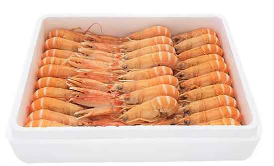 SCAMPI INTERI POLY N.2 21/25 4X1,5KG(1,25KG) SCOZIA GLASS.15%