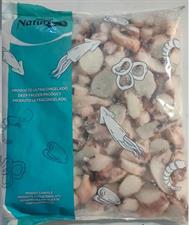 TOTANO TENTACOLI TAGLIATI E COTTI 1KG(800G)X5 - GIGAS GLASS.20%