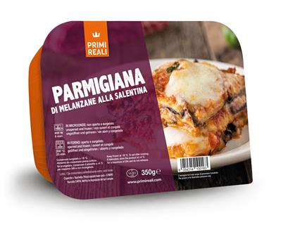 PARMIGIANA DI MELANZANE  350GX4PZ PRIMI REALI