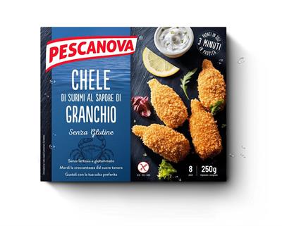 CHELE DI GRANCHIO 250X12 PESCANOVA - SENZA GLUTINE