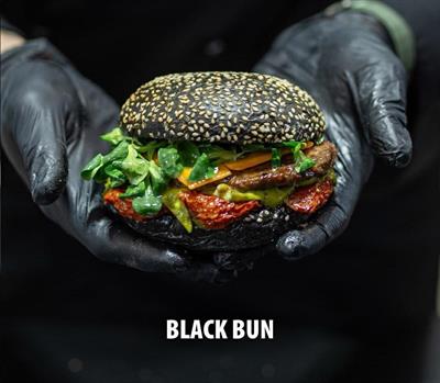 BLACK BUN 90GX30PZ VANDEMOORTELE - PANINO NERO CON SESAMO