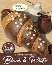 CORNETTO STELLATO  100GX40PZ (farc.ciocc.bianco/nero)