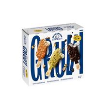 6 STECCO GRUVI MINI PISTACCHIO/CROCCANTINO/FONDENTE 240GX8PZ SAMMONTANA