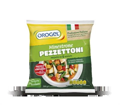 MINESTRONE PEZZETTONI 500GX12PZ OROGEL RETAIL N.A.