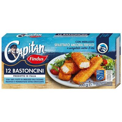 12 BASTONCINI DI MERLUZZO 12PZX300G FINDUS
