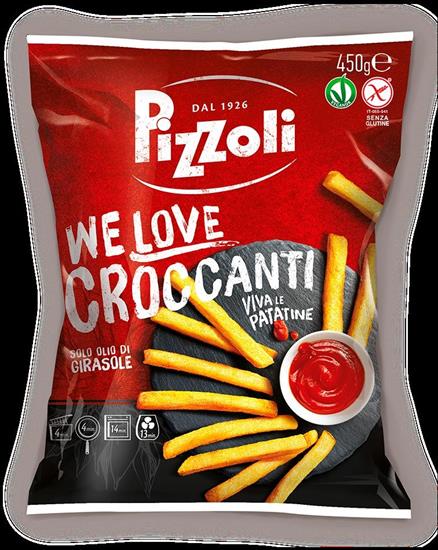 PIZZOLI WE LOVE CROCCANTI 450GX10PZ