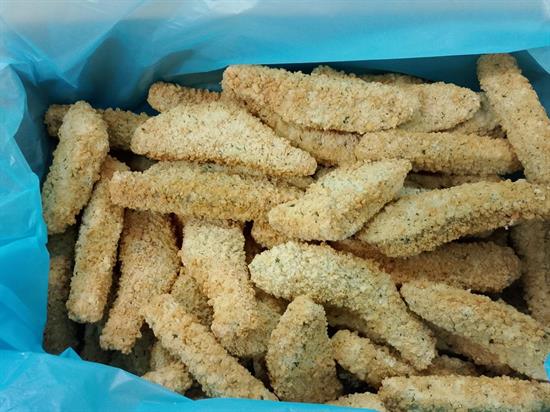 PORZIONI SALMONE PANATE 60/90G 5KG