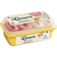 LA CREMERIA LIMONE E FRAGOLA 500GRX8PZ