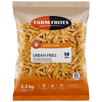 FARM FRITES® URBAN FRIES 10mm 2,5KGX5- (stick alla paprika)