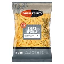 FARM FRITES® PATATE STIK EXTRA COATED 10mm 2,5KGX5PZ-(Doppia Copertura)