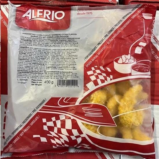 CODE DI MAZZANCOLLE PANATE AI CORNFLAKES 400GX10PZ ALFRIO
