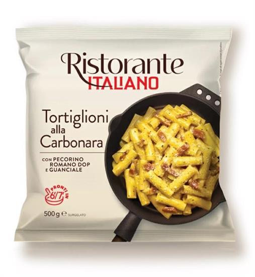 TORTIGLIONI ALLA CARBONARA 8PZX500G GELIT