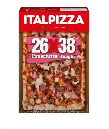 PIZZA PROSCIUTTO/FUNGHI 26X38 8PZX570G ITALPIZZA