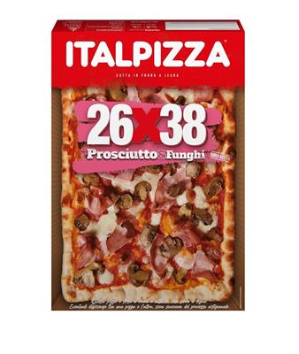 PIZZA PROSCIUTTO/FUNGHI 26X38 8PZX570G ITALPIZZA