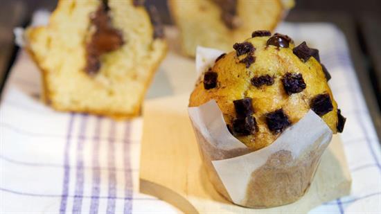 CHOCOLATE CHIPS MUFFINS 15PZX95G - MUFFIN GOCCE DI CIOCCOLATO