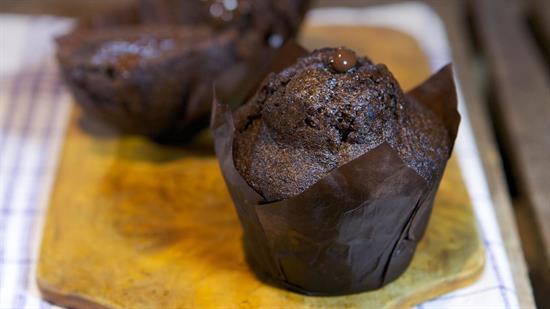 DOUBLE CHOCOLATE MUFFIN 15PZX90G