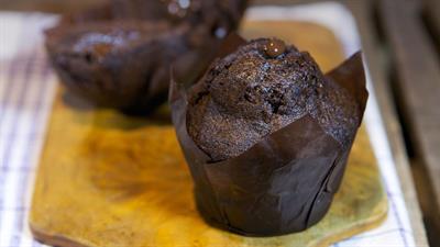 DOUBLE CHOCOLATE MUFFIN 15PZX90G