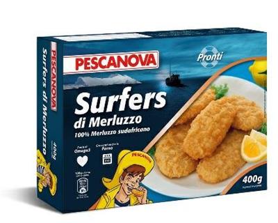 SURFERS DI MERLUZZO 400GRX10 PESCANOVA