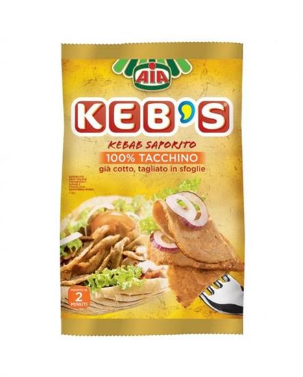KEBAB DI TACCHINO AIA KEB'S 4X1000G