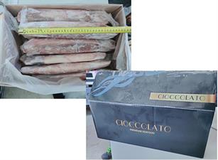 CALAMARI SUD AFRICA L(300-400) CIOCCOLATO IQF KG8 - GLASS.0%