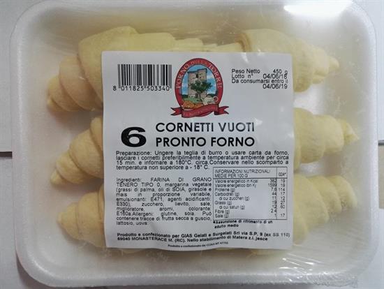 CORNETTI VUOTI P.F. 6X10PZ FDT      75GR