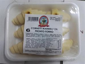 CORNETTI MARMELLATA P.F. 6X10PZ FDT 85GR